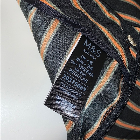 Mark & Spencer striped dress pants / Trousers - Picture 4 of 9